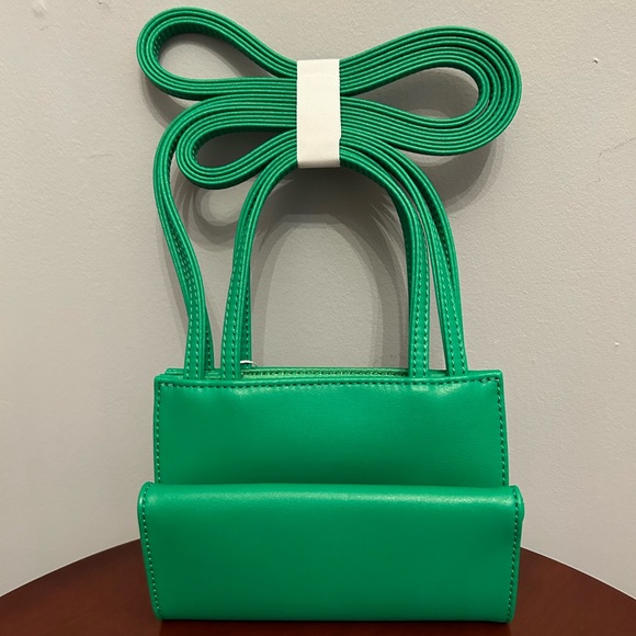 BNWT TELFAR Small Greenscreen (Green) Shopping Bag. - Picture 2 of 5